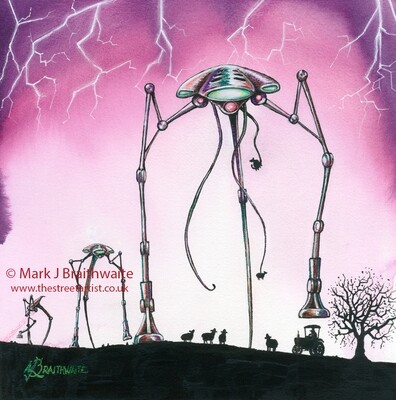 IY3: Invasion Yorkshire 3, War of the Wolds, Print &amp; Original (size options available)