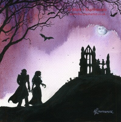 Whitby Abbey Vampires. From the Shadows 13.  Prints Available