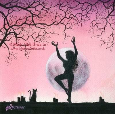Pink Moon, Worship 4. From the Shadows 12.  Prints &amp; Original Available