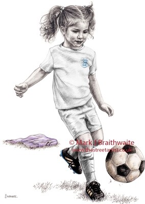RBE22W, England Lioness (Euro Winners 2022). Print (size options available)