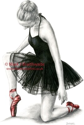 RS4: The Red Shoes Study 4. Prints AVAILABLE (size options)