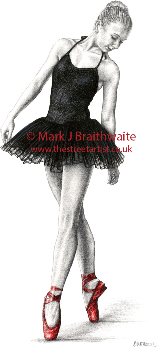 RS13: The Red Shoes Study 13. Prints (size options)
