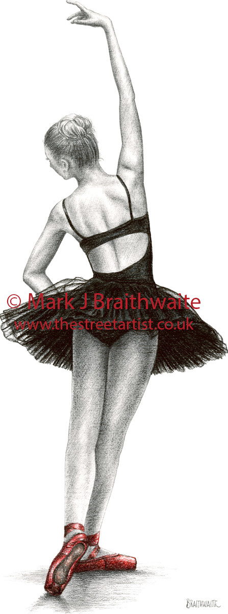 RS14: The Red Shoes Study 14. Prints (size options)