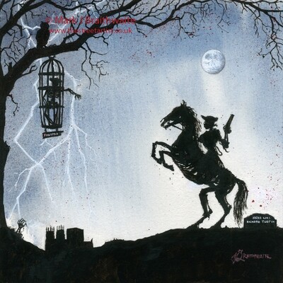 ZA6: The Revenge of Dick Turpin . Zombie Apocalypse Series No 6.  Print (size options)Available