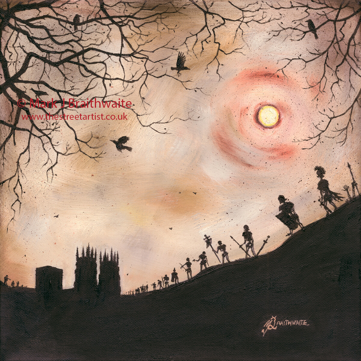 ZA2: Eboracum Invasion, The Lost Legion. Zombie Apocalypse Series No 2.  Print (size options)Available