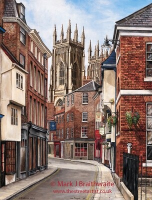 Low Petergate, York Print