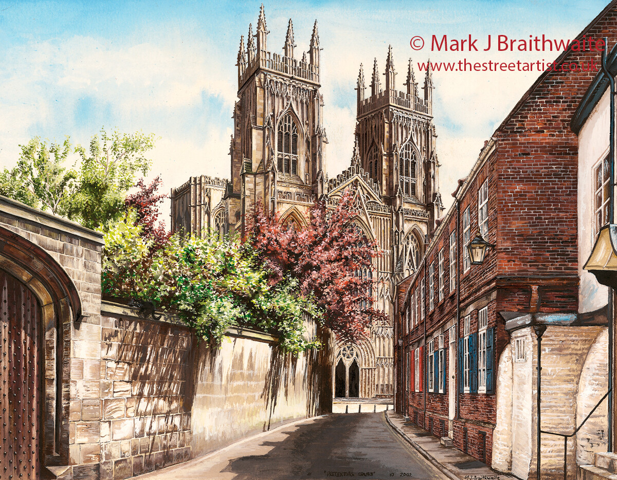 Precentors Court, York Print