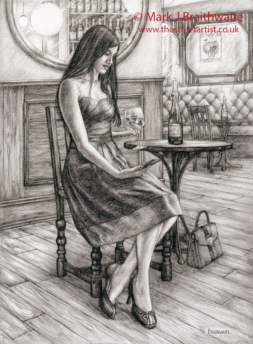 Reflecting Study 4. Print (size options available)