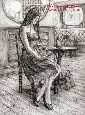 Reflecting Study 4. Print (size options available)