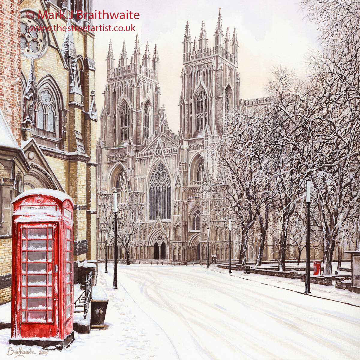 Summoned by Bells, York, Lost Connection Series.  Small Prints Available, Ltd Ed (SOLD OUT)