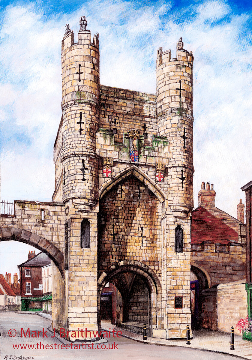 Monk Bar, York, Prints (size options)Available