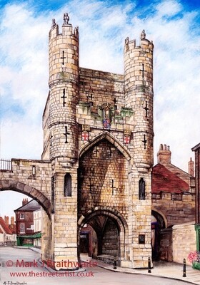 Monk Bar, York, Prints (size options)Available