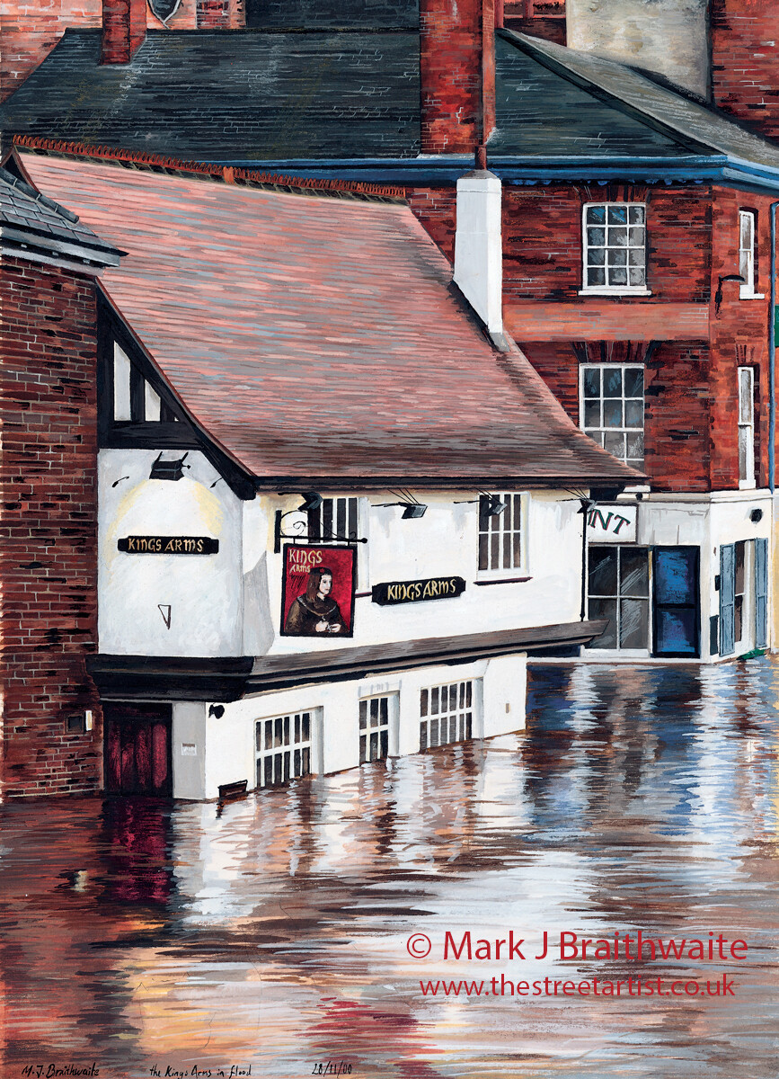 The Kings Arms in Flood, York, Prints (size options)Available