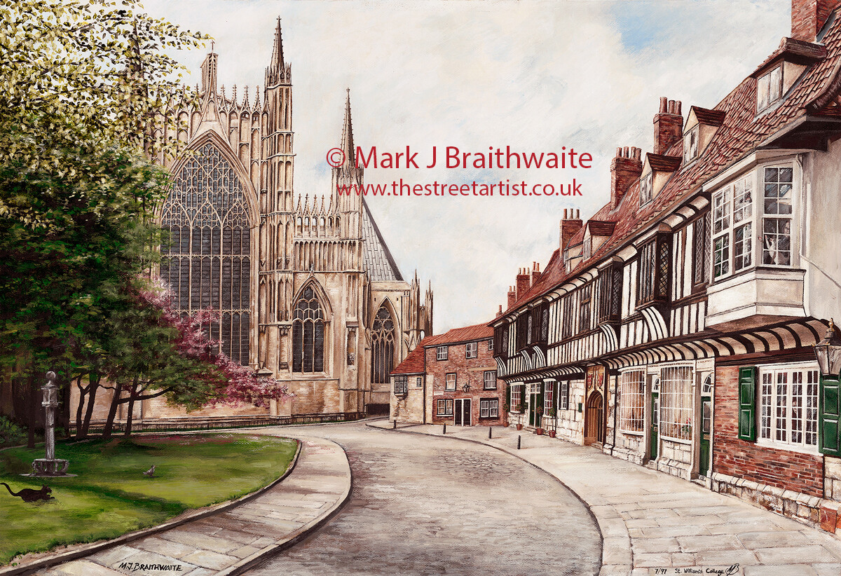 St Williams College, York Print