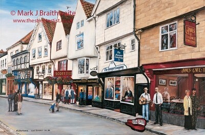 Along Petergate, York Print