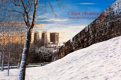 Winter Sunrise, York Print (size options) Available
