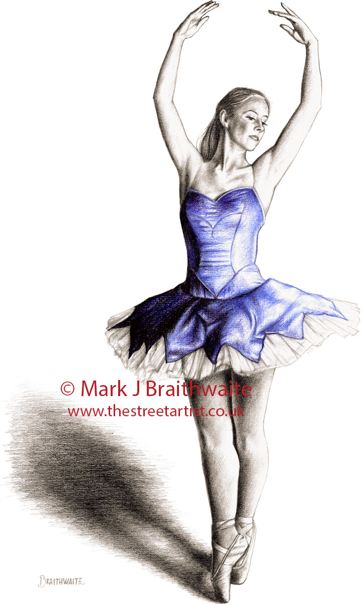 DB1: Deep Blue Study 1. Print (size options available) ORIGINAL AVAILABLE