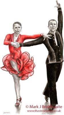 Red Rumba 1. Print (size options) ORIGINAL AVAILABLE