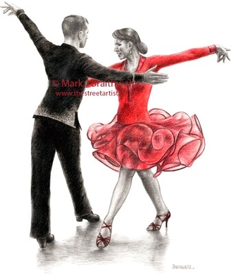 Red Rumba 2. Print (size options) ORIGINAL AVAILABLE