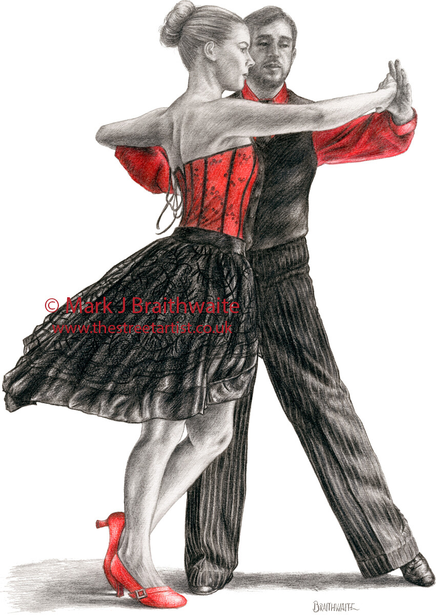 Crimson Tango 3. Print (size options) ORIGINAL AVAILABLE