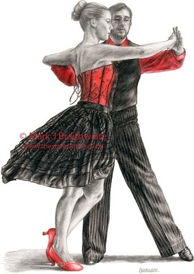 Crimson Tango 3. Print (size options) ORIGINAL AVAILABLE
