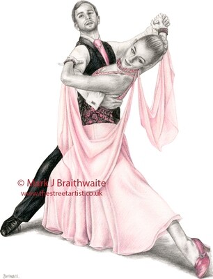 Rose Waltz 1. Print (size options) ORIGINAL AVAILABLE