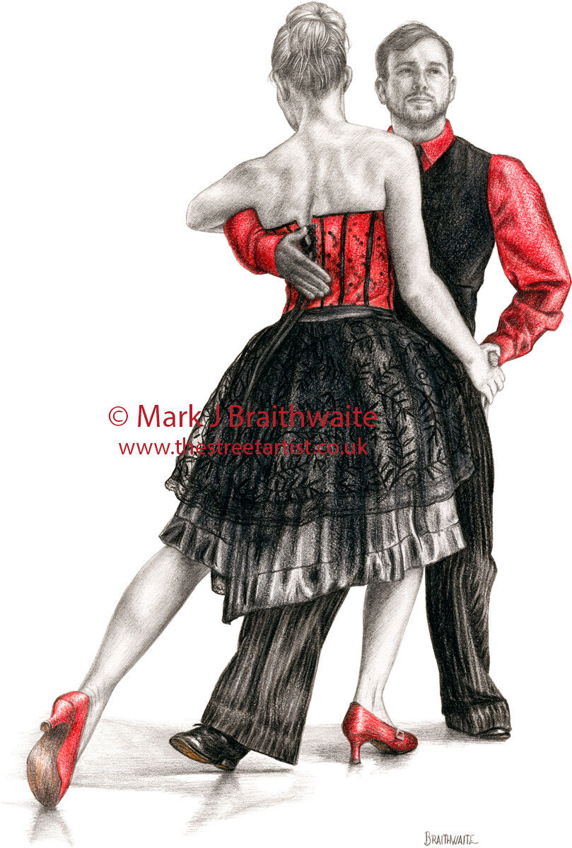 Crimson Tango 2. Print, size options available