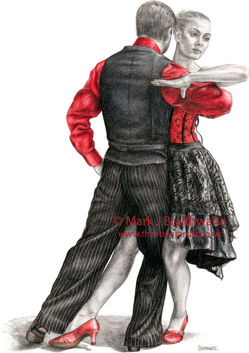 Crimson Tango 1. Print, size options available