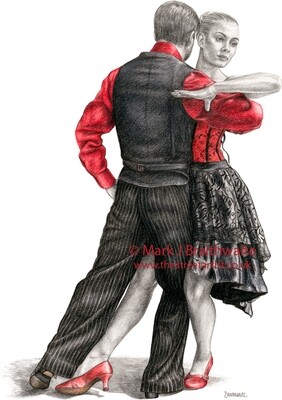 Crimson Tango 1. Print, size options available