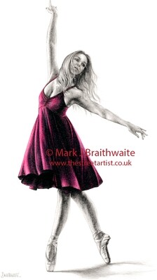 Dark Magenta 1. Print (size options) ORIGINAL AVAILABLE
