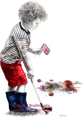 Charlies Adventures 6, One for the Pot. Print (size options) ORIGINAL AVAILABLE