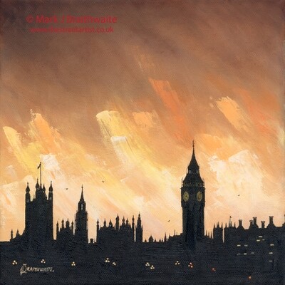 CS44: Coffee and Cream Skies, Westminster, London.  Print (size options) Available