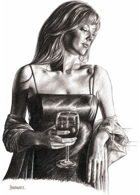 Angel Study 4. Prints (size options available) Available
