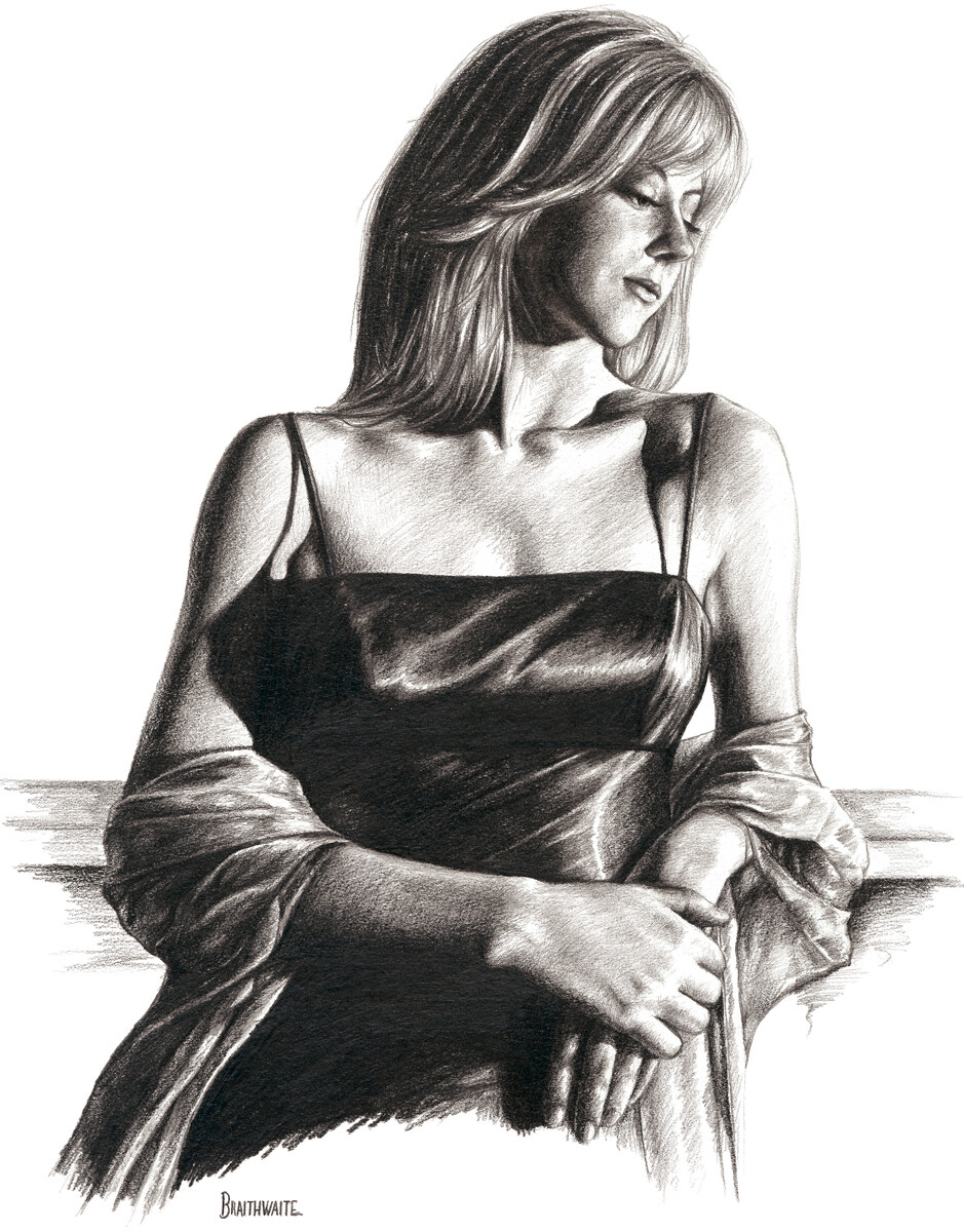Angel Study 1. Prints (size options available) Available