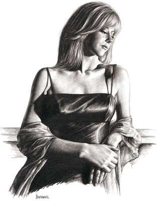 Angel Study 1. Prints (size options available) Available