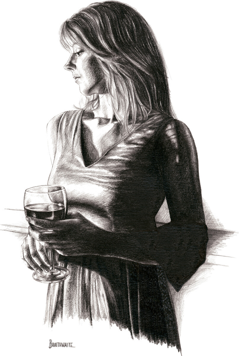 Angel Study 2. Prints (size options available) Available
