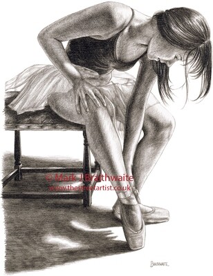 Rehearsal Study 2. Prints (size options) AVAILABLE