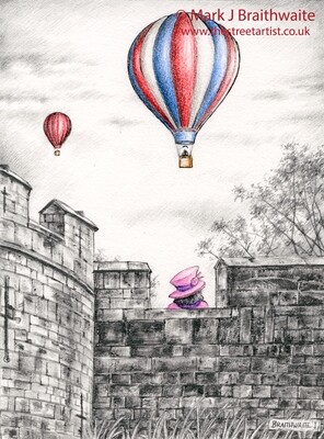 BT1: On the Up, The City Walls, Lord Mayor's Walk, York. Print (size options) Available