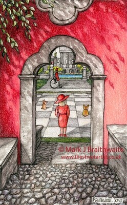 BT27: Queens Gambit, Portmerion, Gwynedd, North Wales. Print (size options) Available