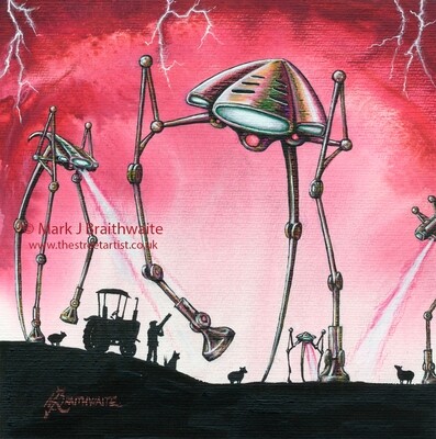 IY2: Invasion Yorkshire 2, Tha'll Worry ma Sheep no more Sunshine, Print &amp; Original (size options available)