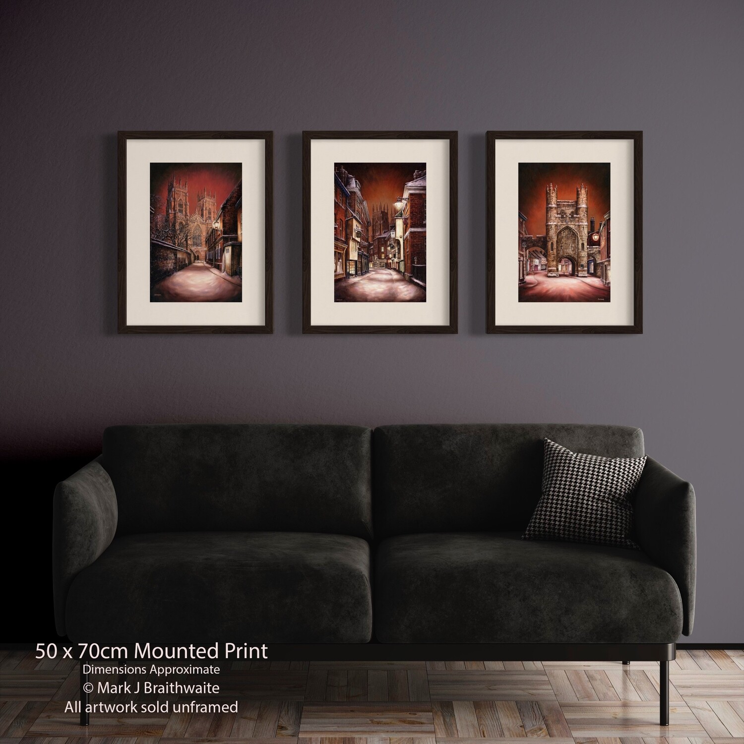Monk Bar, Silent Night. Paper Giclée Prints and Canvas Giclée Prints available. ORIGINAL AVAILABLE