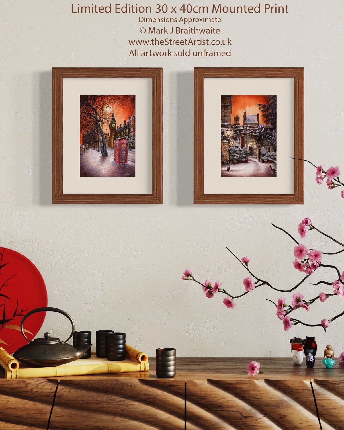 Westminster London, Limited Edition Paper Giclée Prints available.