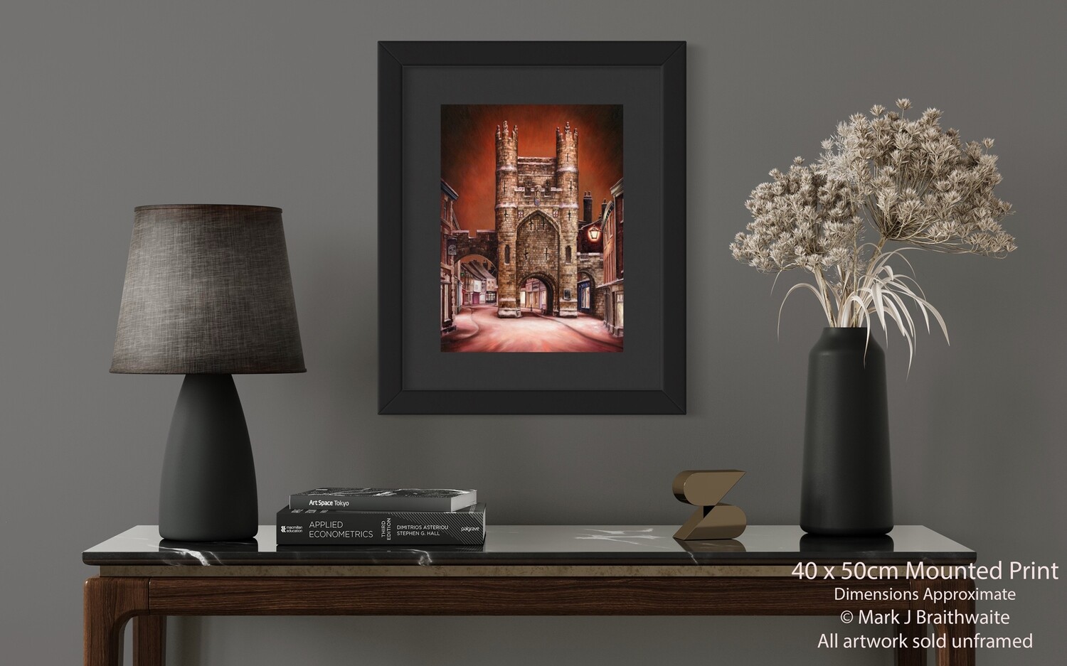Monk Bar, Silent Night. Paper Giclée Prints and Canvas Giclée Prints available. ORIGINAL AVAILABLE