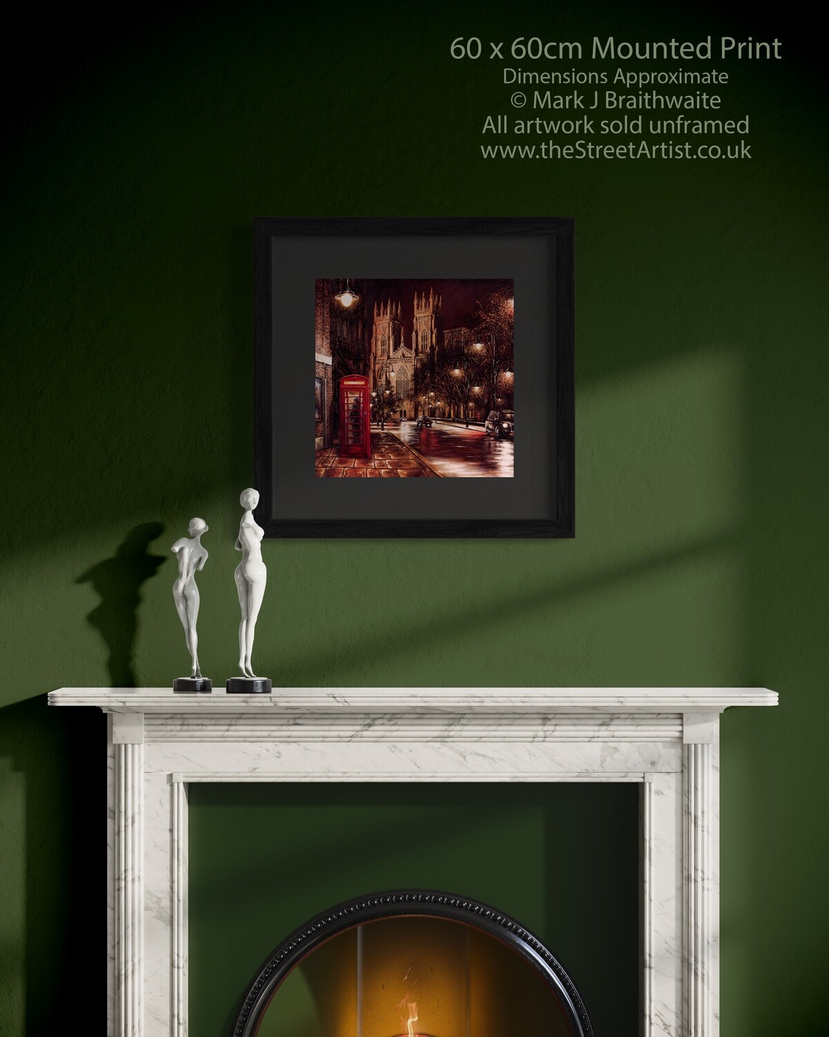Midnight Caller, Lost Connection Series.  Mounted Limited Edition Prints &amp; Canvas Prints Available