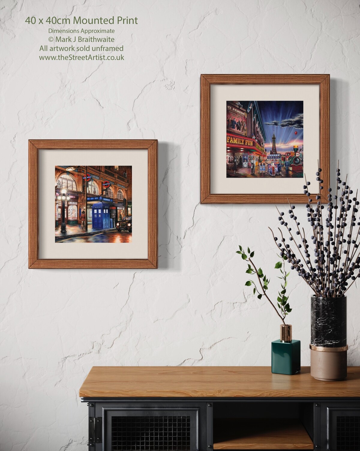Knock, Knock, Lost Connection Series.  Mounted Limited Edition Prints &amp; Canvas prints Available