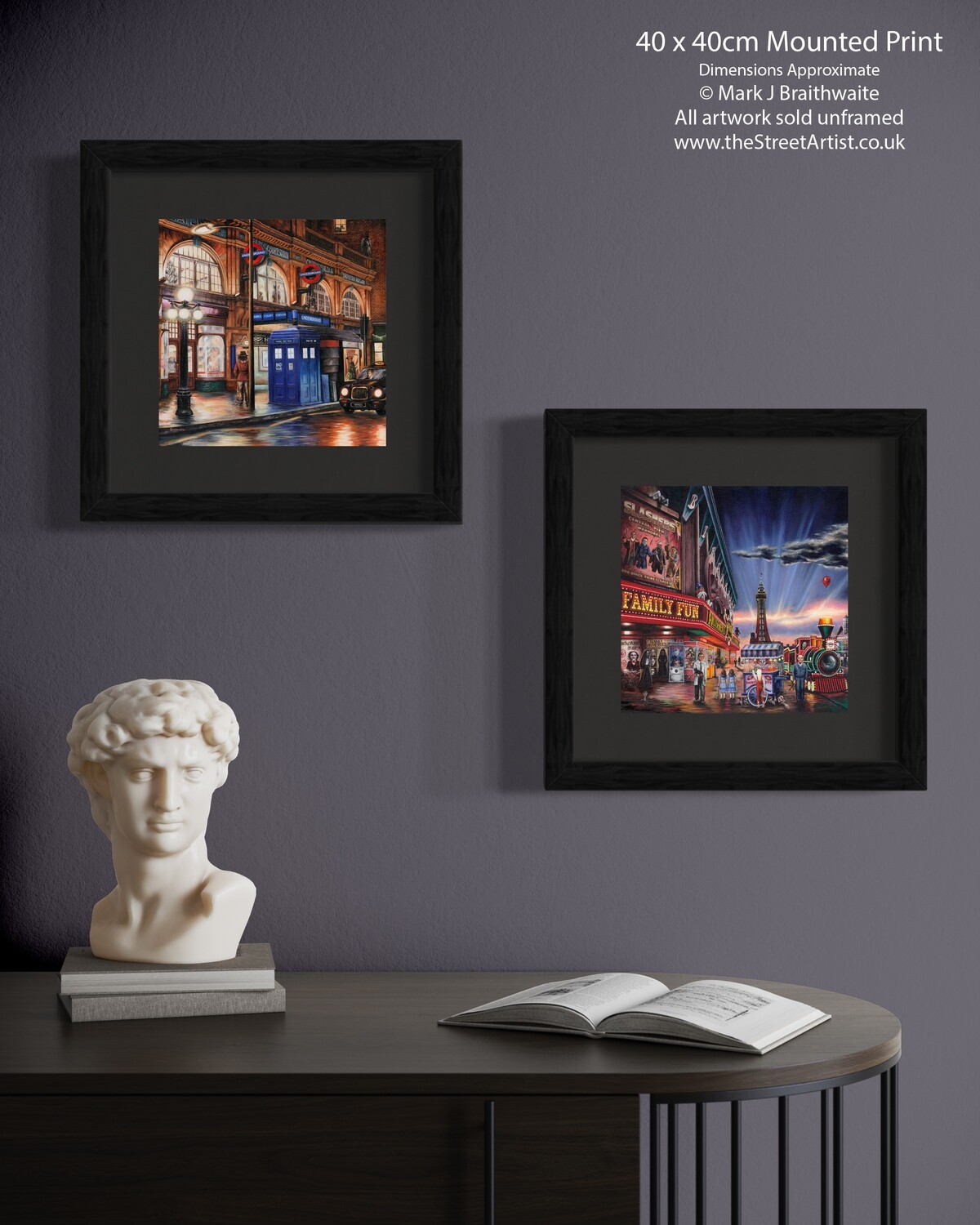 Knock, Knock, Lost Connection Series.  Mounted Limited Edition Prints &amp; Canvas prints Available
