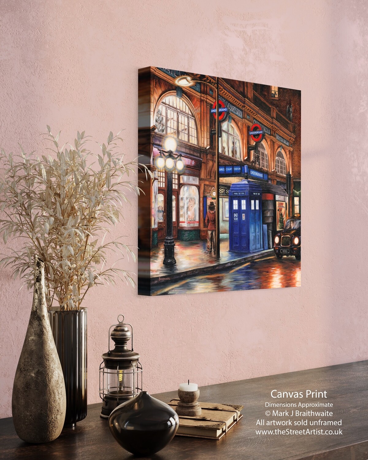 Knock, Knock, Lost Connection Series.  Mounted Limited Edition Prints &amp; Canvas prints Available