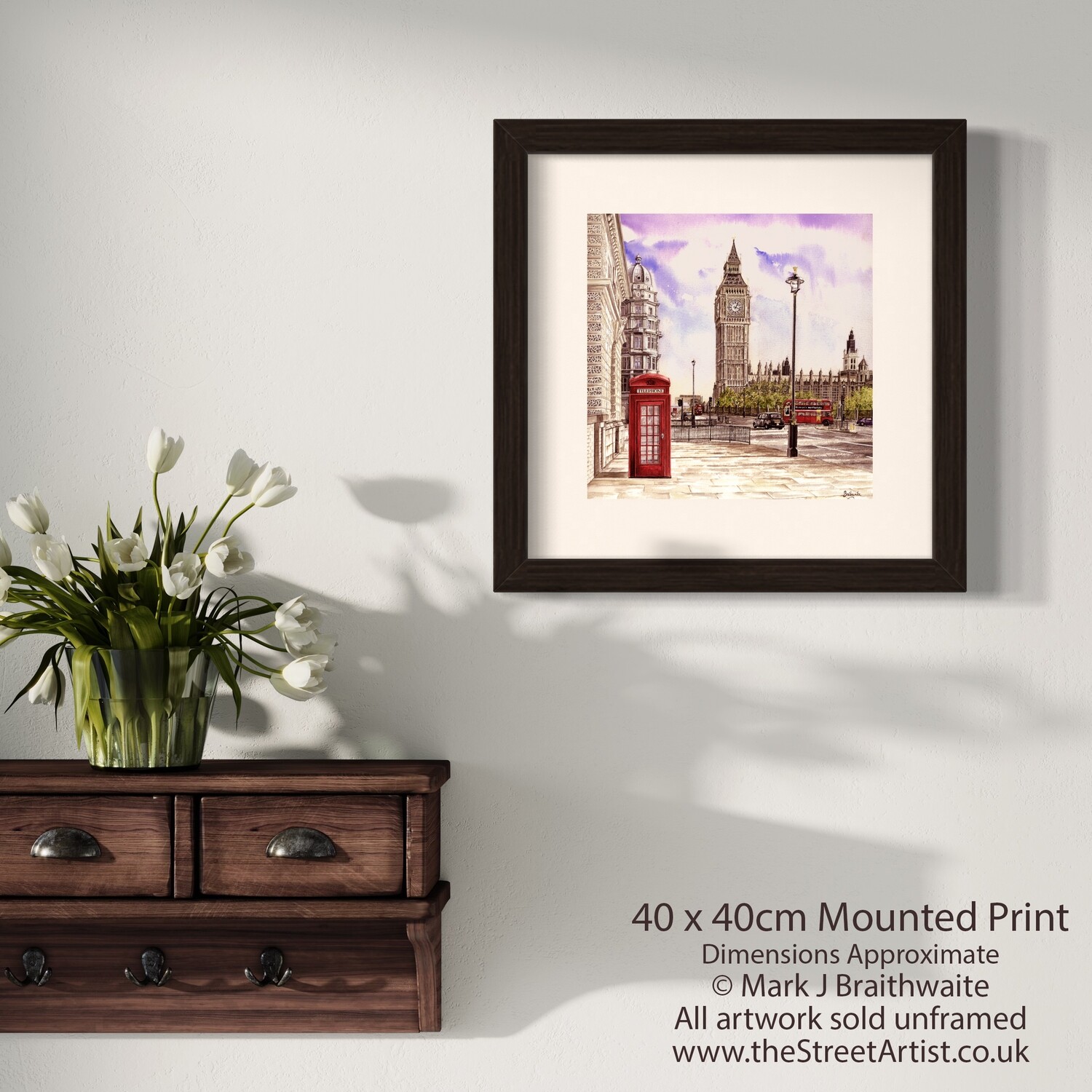 London Calling, Lost Connection Series. Mounted Limited Edition Prints Available