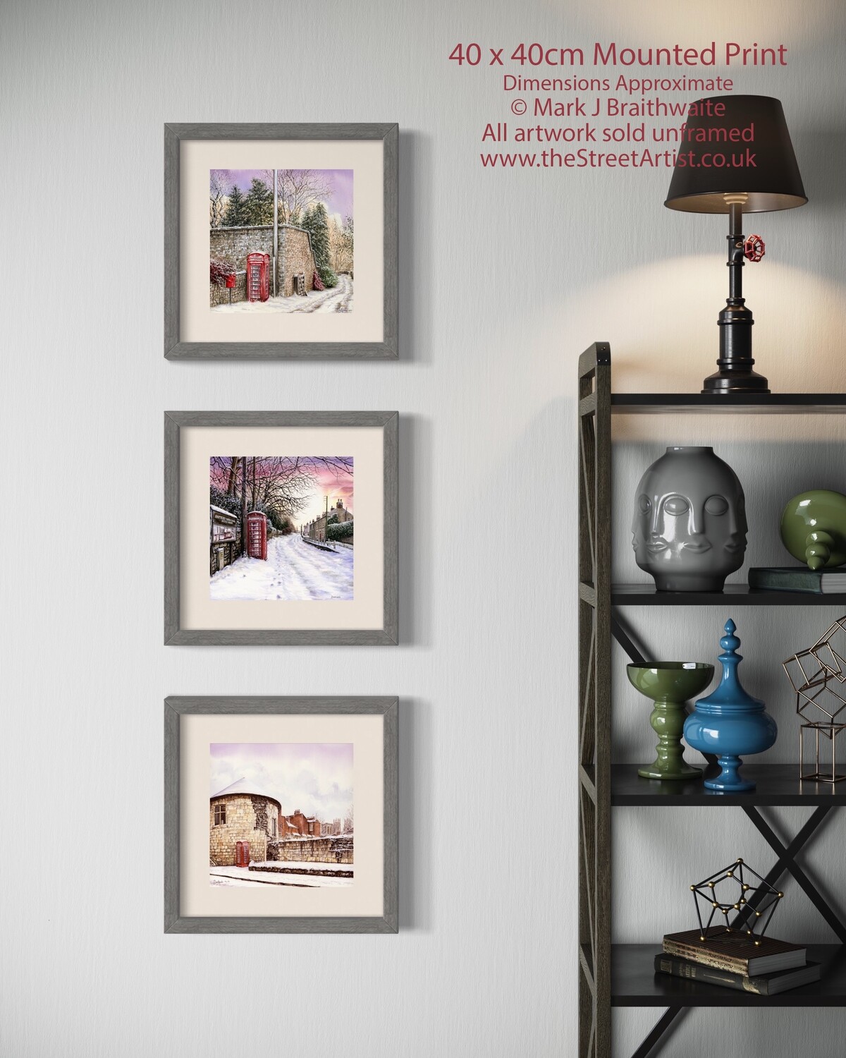 A Winters Tale, Lost Connection Series.  Mounted Limited Edition Prints Available