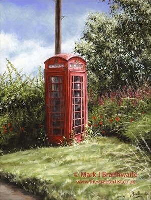 August, A Yorkshire Year, Lost Connection Series.  Mounted Limited Edition Prints Available